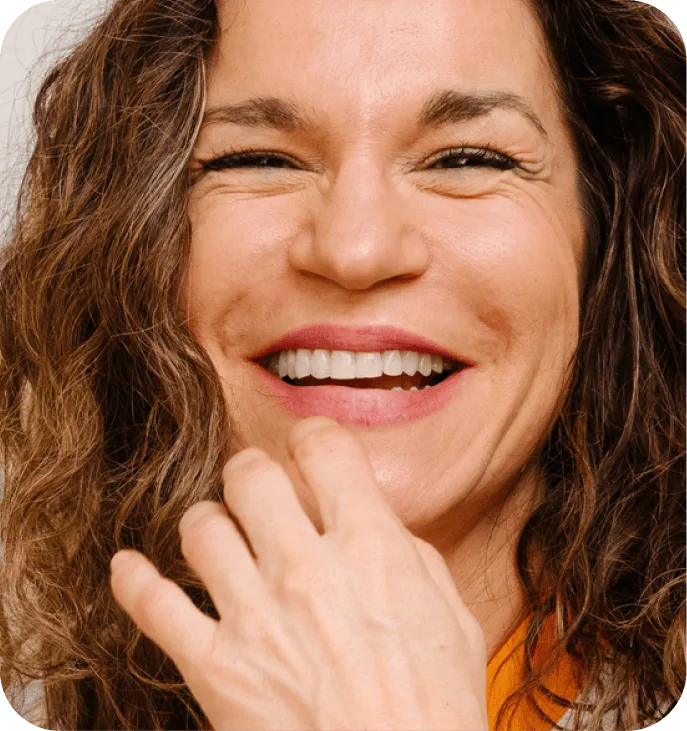 Noom member smiling
