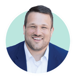 Portrait of Cody Fair, Noom’s Chief Commercial Officer, highlighting leadership in market expansion, strategic partnerships, and commercial operations within the digital health industry.