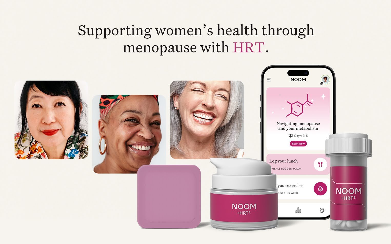 Supporting Women's health through menopause with HRT
