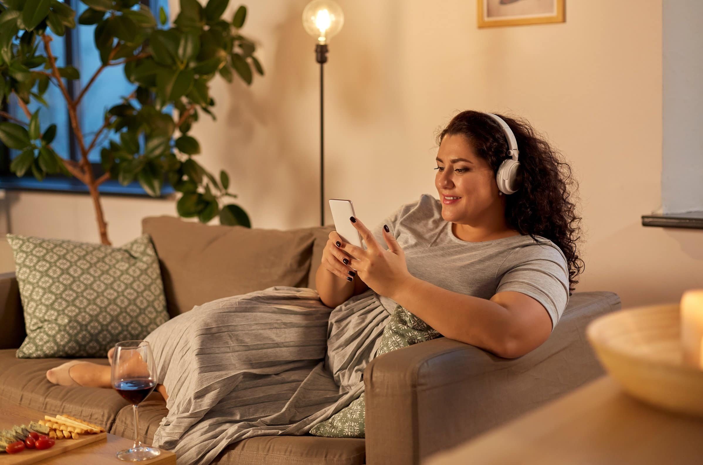 Person, Sitting, Electronics