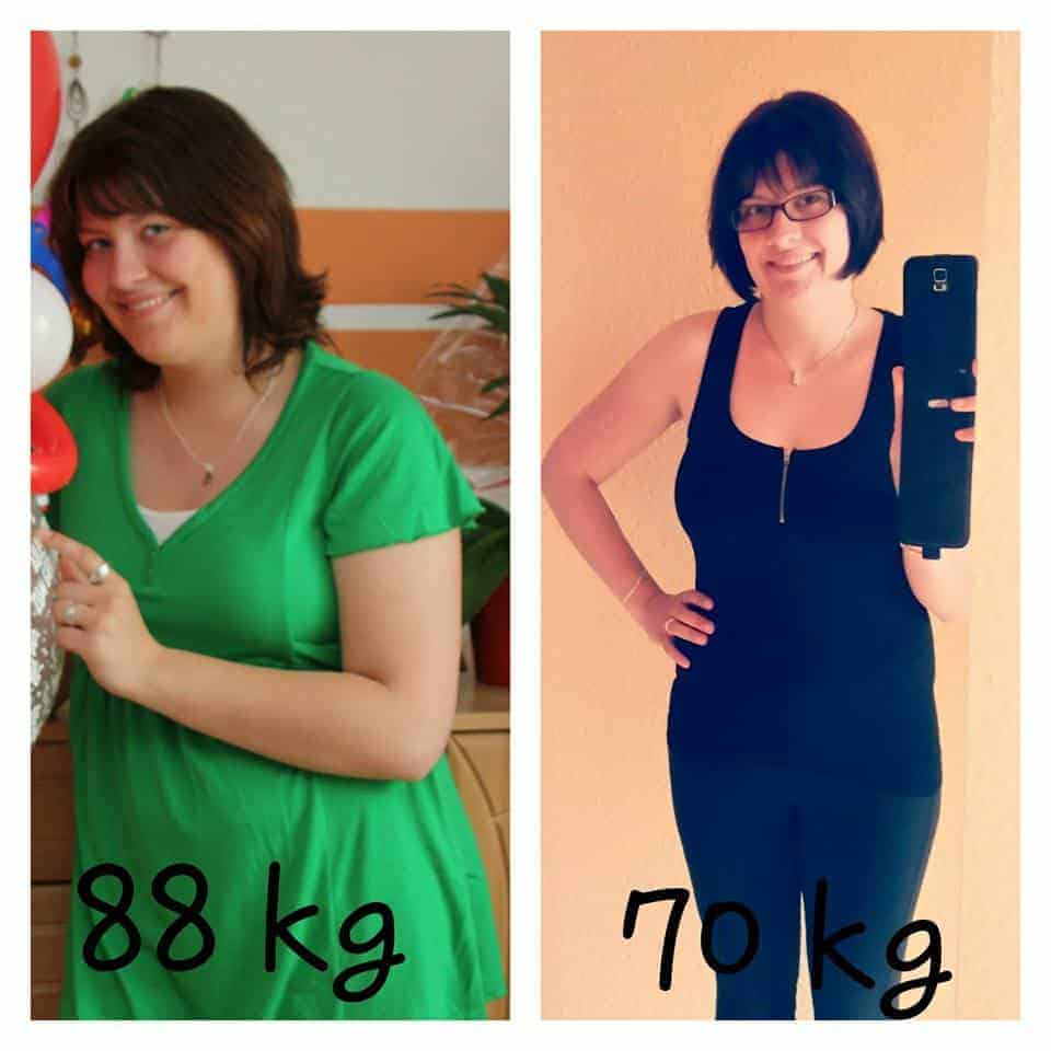 Stephanie hat 18 Kilo verloren!
