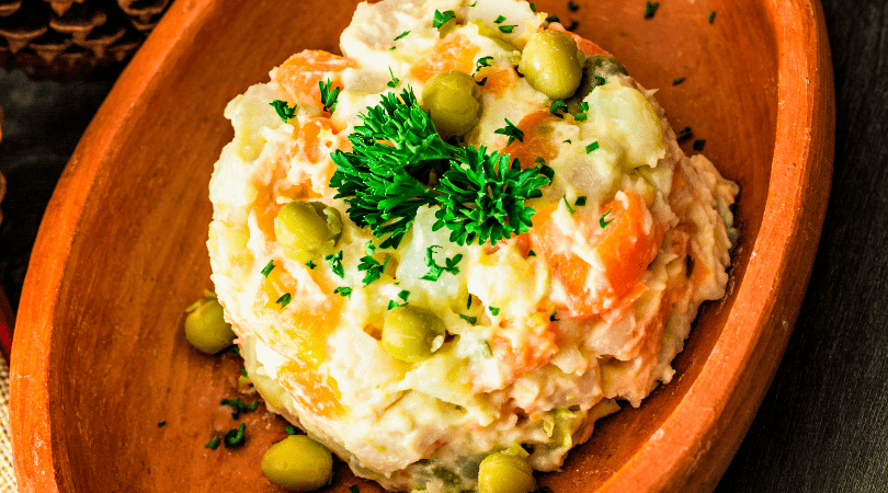 Ensalada de pollo