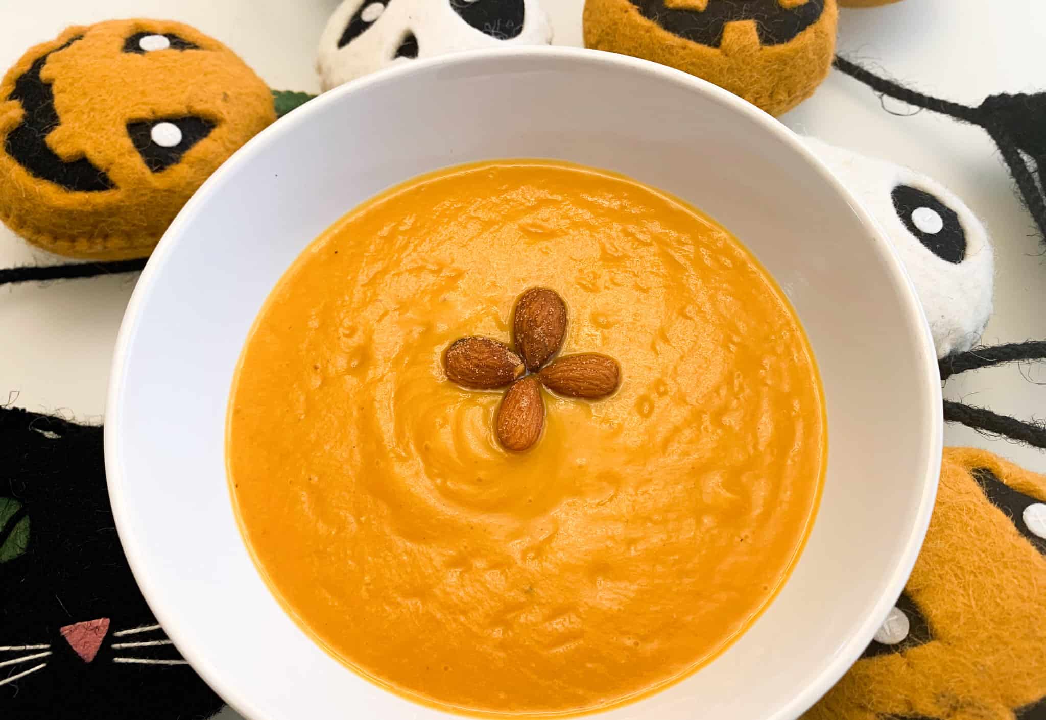 Crema de apio y calabaza