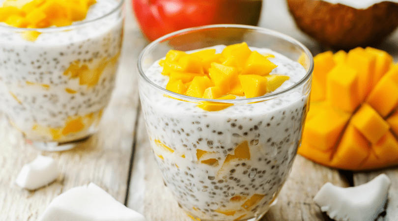Pudín de chía y mango (versión 2)