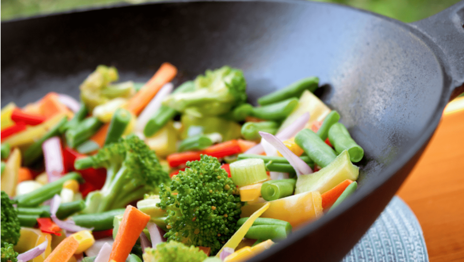 5 maneras de cocinar verduras y mantener sus nutrientes