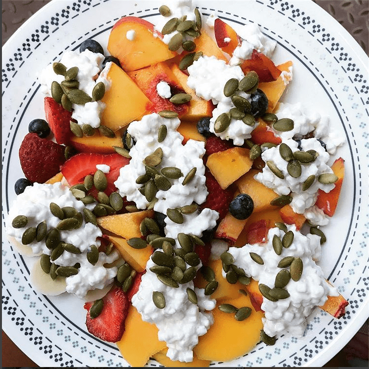 FRUTAS NATURALES CON SEMILLAS DE CALABAZA